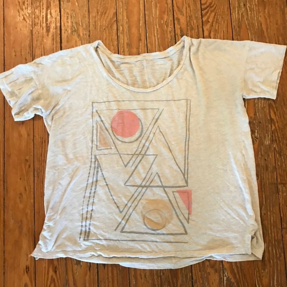 Mid-Century Inspired Boyfriend Linen Tee